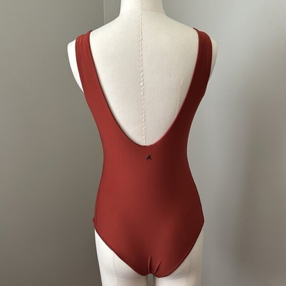 Hurley One Piece Pineapple Swimsuit Orange Sz S - Picture 7 of 11